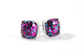 Showstopper 8mm Glitter Stud Earrings and Necklace Set